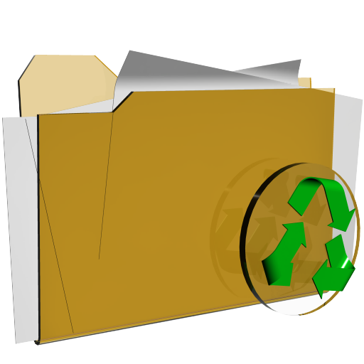  folder recycle delete actions  iconizer