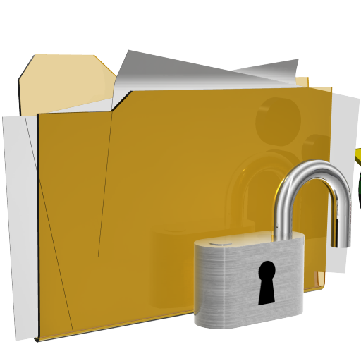 folder unlock open access actions iconizer