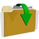  folder download extract files actions  iconizer