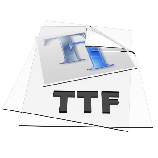  ttf mimetype file type  iconizer