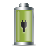  battery plugged in icon 