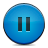  blue button pause icon 