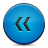  blue button rewind icon 