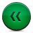  button green rewind icon 