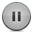  button grey pause icon 