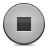  button grey stop icon 