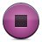  button pink stop icon 