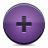  add button violet icon 