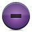  button delete violet icon 