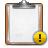  alert clipboard icon 
