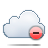  cloud delete icon 