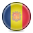  Андорра флаг значок 