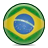  Бразилия флаг значок 