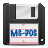  disk dos floppy icon 