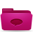  conversations folder pink icon 