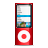  ipod nano red icon 
