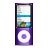  ipod nano violet icon 