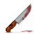  кровавые нож значок 