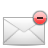  delete mail icon 