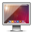  glossy lensflare screen icon 