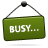  busy sign icon 