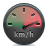  kmh speed icon 
