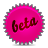  beta pink splash icon 