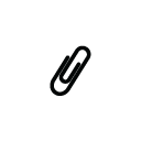  monotone paper clip attachement 