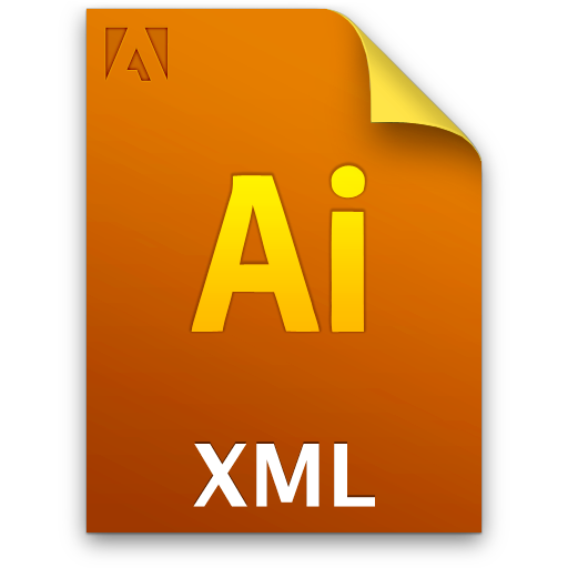  ai document file icon xmlfile icon 