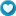  heart blue 