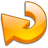  arrow orange refresh reload icon 