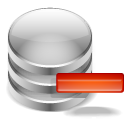  database db minus remove icon 
