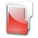  folder red icon 