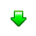  arrow down download green icon 