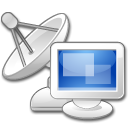  computer monitor signal icon 