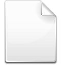  blank document file page paper icon 