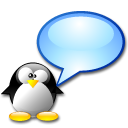  chat penguin tux icon 