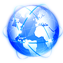  earth global internet network world icon 
