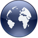  earth globe internet world icon 
