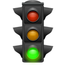  go green light traffic icon 