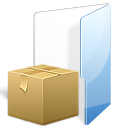  box folder tar zip icon 