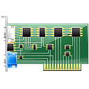  display card graphic graphic card hardware icon 