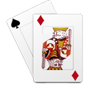  cards poker icon 