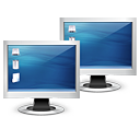  monitors multiple icon 