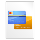 кредитные карточные документ значок 