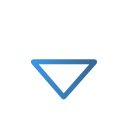  arrow blue icon 