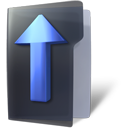  arrow folder up icon 