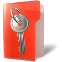  folder key secure icon 