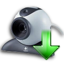  arrow down webcam icon 