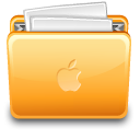  folder apple with file 